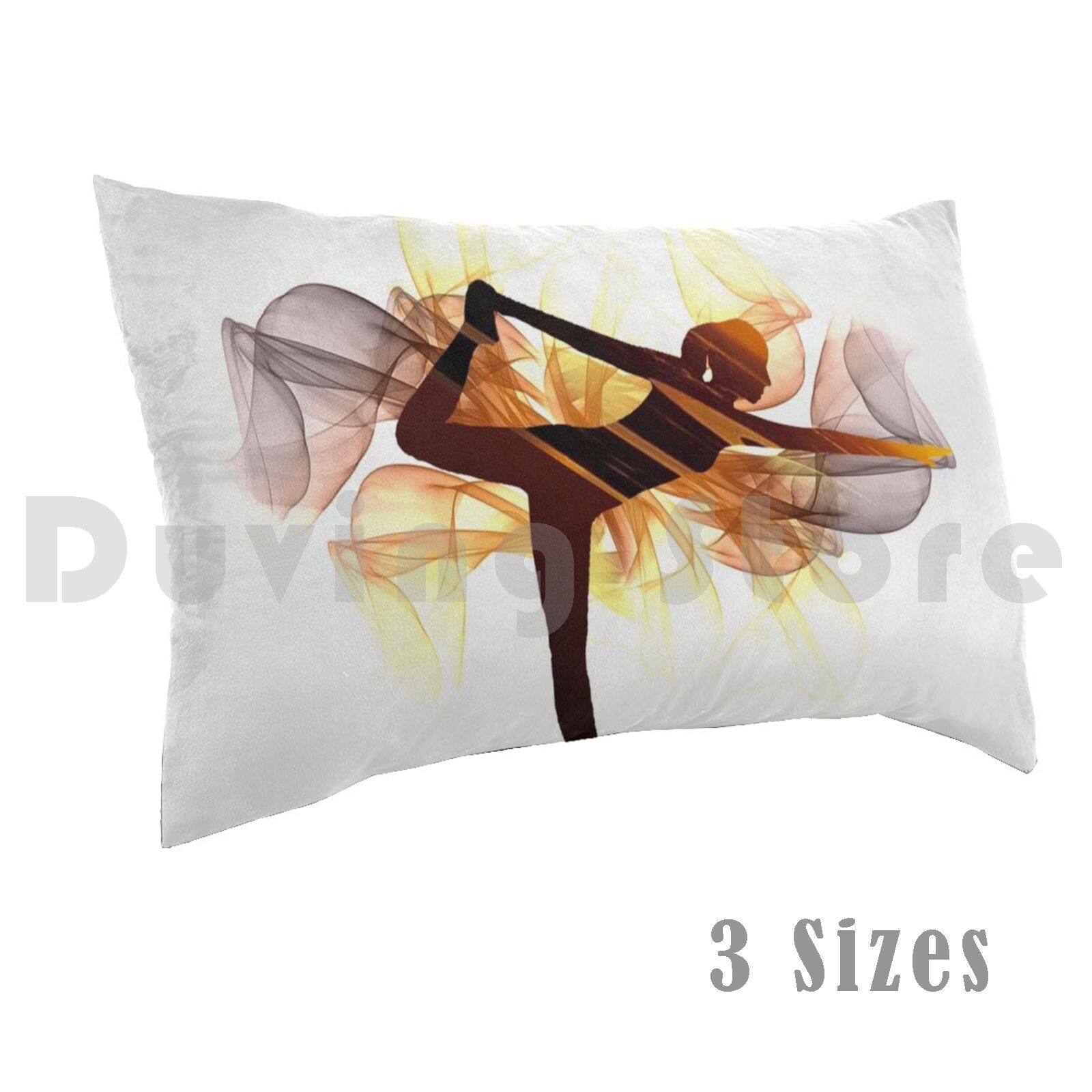 Yoga Poses Pillow Case Printed - Health Wellness Yoga 评论和价格